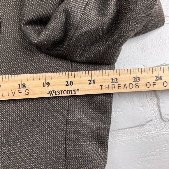 CHAPS Ralph Lauren Blazer  Men‎ 42R Brown Beige Classic Career Jacket - Picture 11 of 15